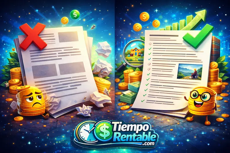 Contenido superficial vs. contenido optimizado