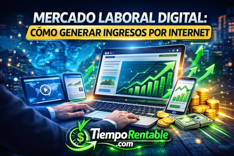 Generar ingresos digitales por internet