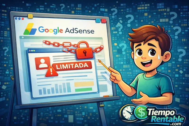 Limitaciones en cuentas de AdSense